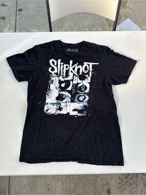 Slipknot “Eyeless” Original Black Graphic Metal Band T-Shirt Size S